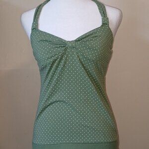 American Eagle Green Halter Sumnmer Dress Size M